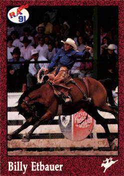 1991 Rodeo America Set B #27 Billy Etbauer Front